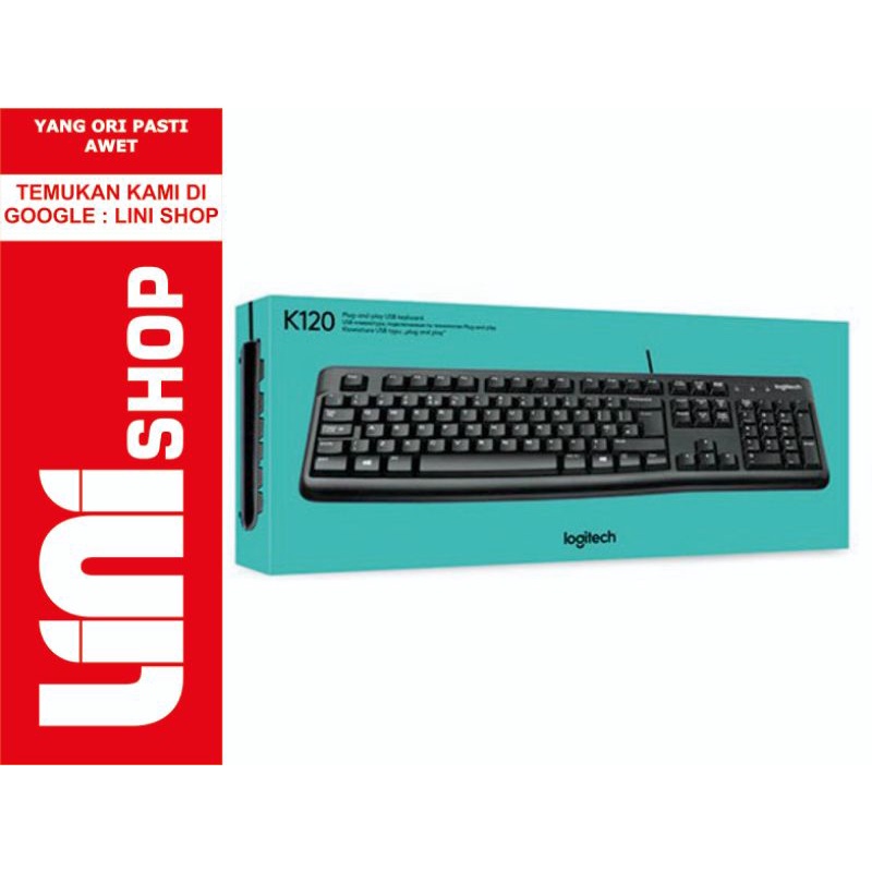 Logitech K120 - KEYBOARD USB KABEL LOGITECH K120