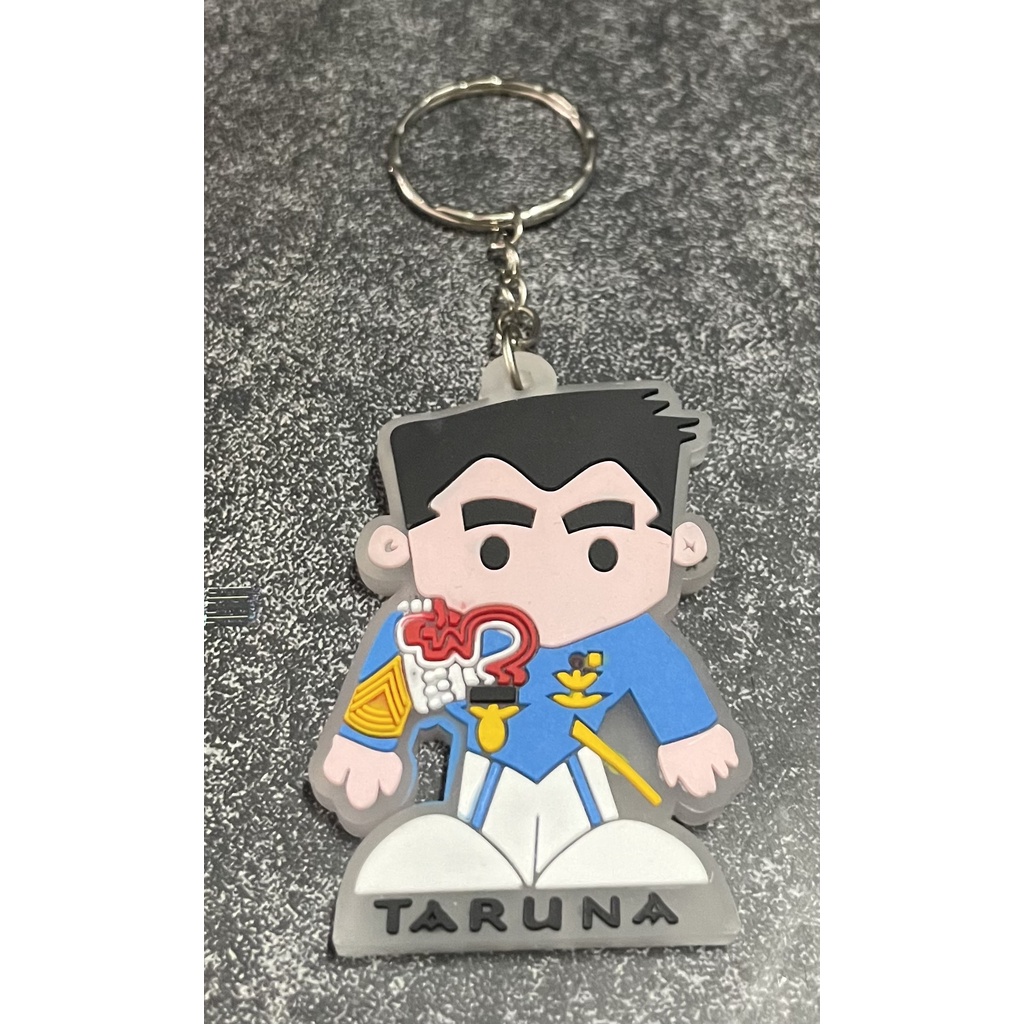 Gantungan Kunci Taruna (Biru) | Keychain | Gantungan Kunci Karet Taruna