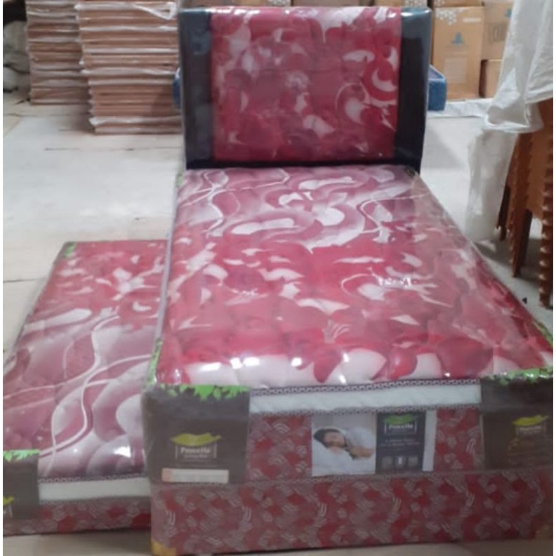 KASUR SPRINGBED SET SORONG 2IN1 BIGDREAM 120X200  -Ready diBangka &Belitung