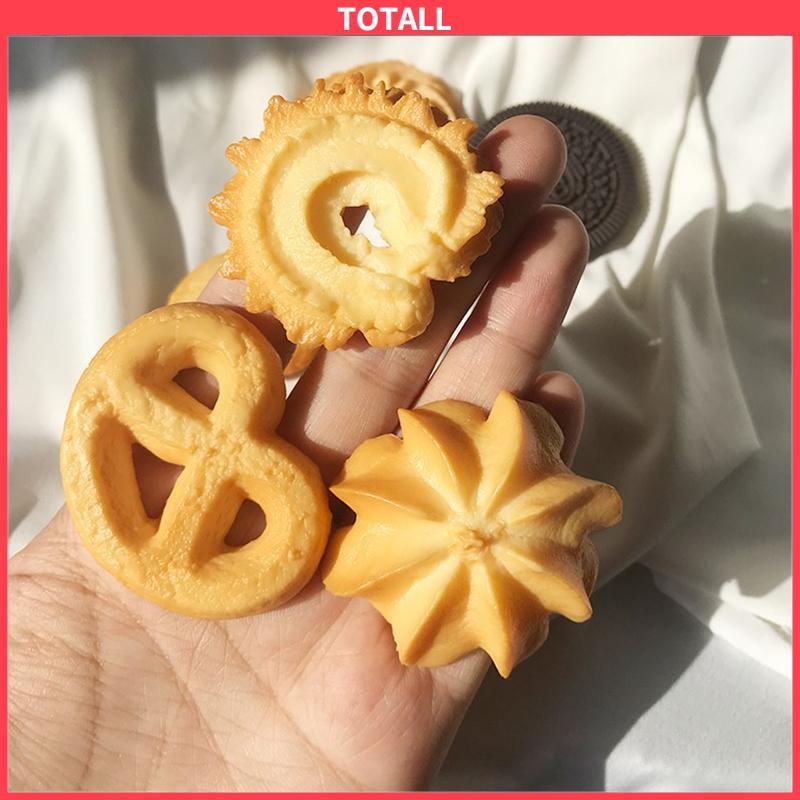 COD Jepit Rambut Desain Biskuit Cookies Gaya Korea Untuk Wanita-Totall