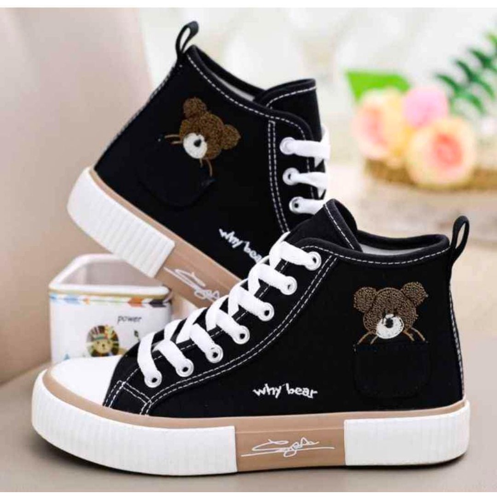 Sepatu Sneakers Wanita Terbaru HIGH WHY BEAR