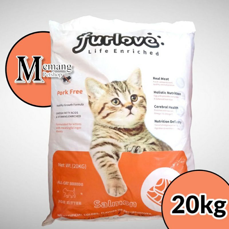 FURLOVE KITTEN 20 KG - MAKANAN KUCING