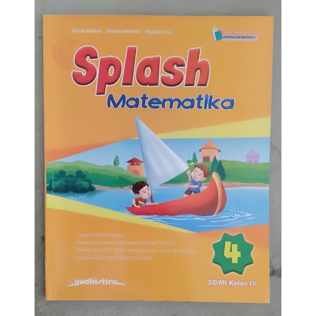 

Buku Paket Kurikulum Merdeka| Splash Matematika Kelas 4 SD/MI