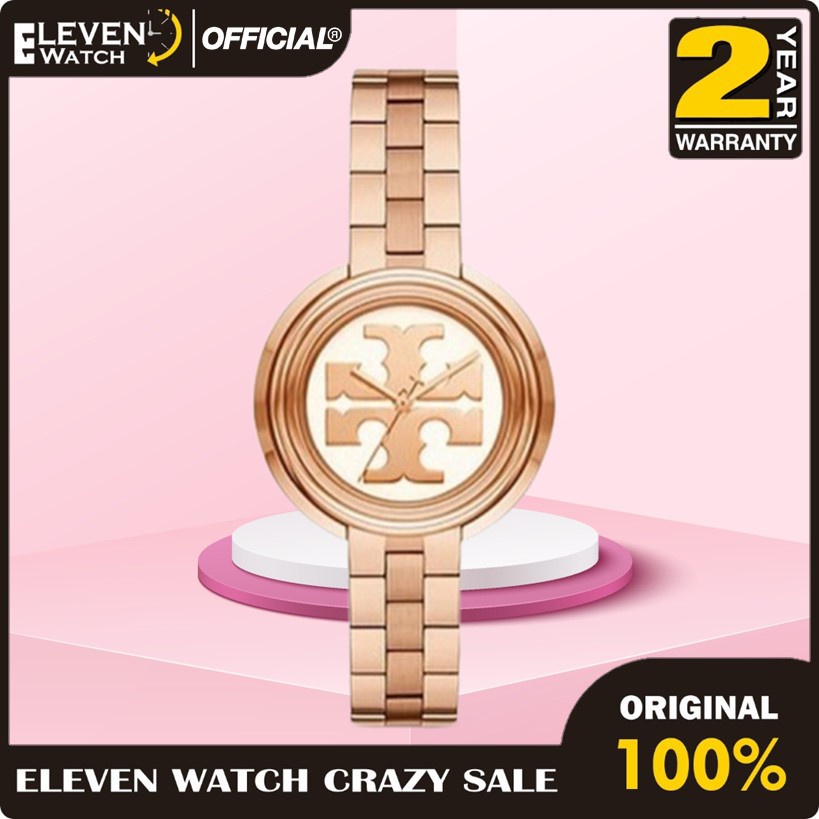 [Promo] Jam Tangan Wanita Tory Burch TBW6210 / TBW 6210 The Miller Rose Gold Stainless Steel  Garans