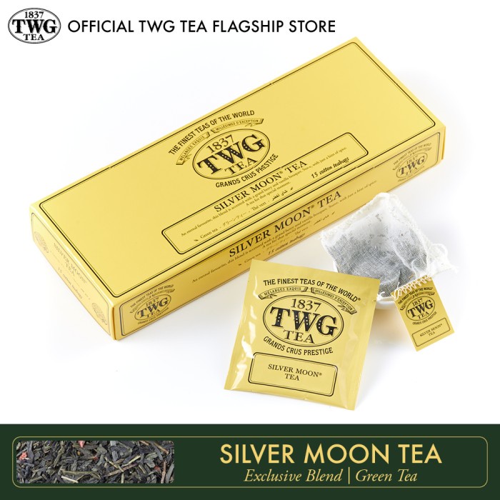 

TERBARU TWG Tea Silver Moon Tea, Cotton Teabag /TEH DIET/TEH PELANGSING/TEH HIJAU/TEH JATI CINA/TEH