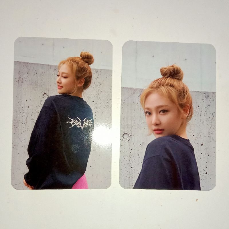 photocard pc aespa ningning deluxe box savage