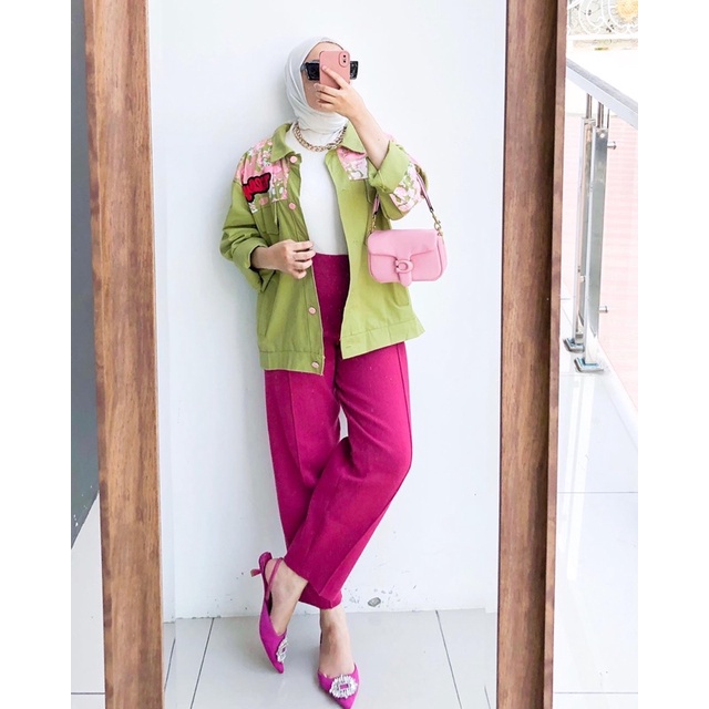 Linea Knit Pants Rajut Wanita Import Knit Cullotes Rajut Wanita import Korea Celana Bangkok BKK Seon