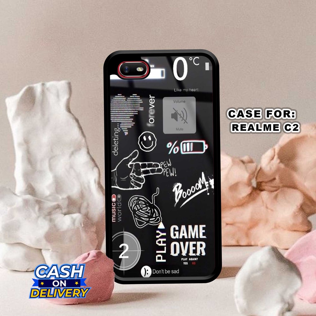 Case Realme C2 [NASA TIKET] - Casing Realme C2 - Case Hp Realme C2 - Case Murah - Case Terlaris - Ca