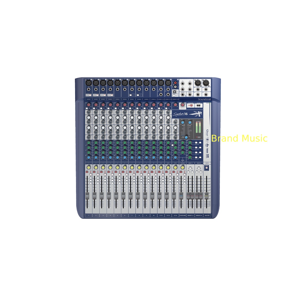 Mixer Audio Soundcraft Signature 16 / Signature16 / Signature-16 Original
