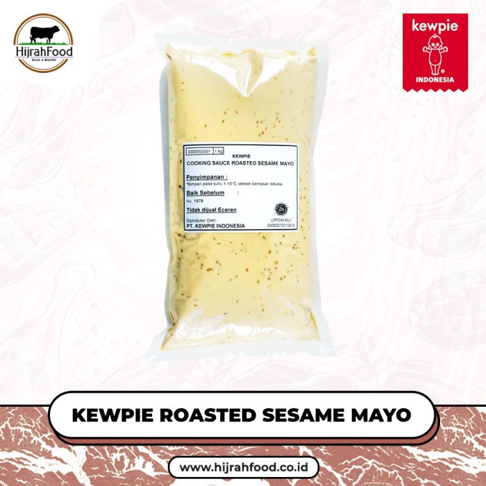 

KEWPIE JAPANESE ROASTED SESAME MAYO MAYONNAISE WIJEN SANGRAI (1 KG)