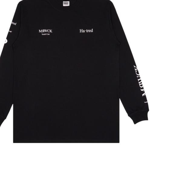 Morwick Kaos Lengan Panjang Anger Hitam - M