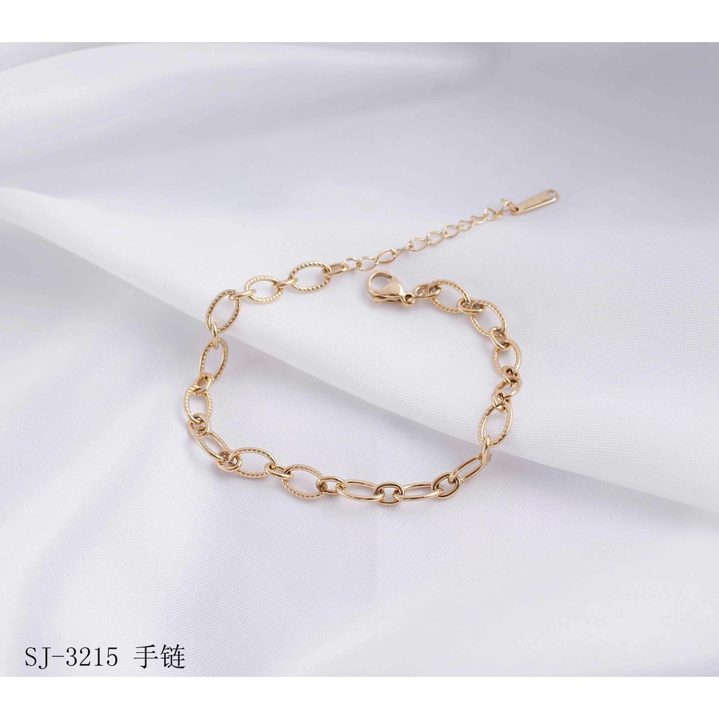 Gelang Titanium Cantik Perhiasan Wanita Jewelry 3406/3215/2799