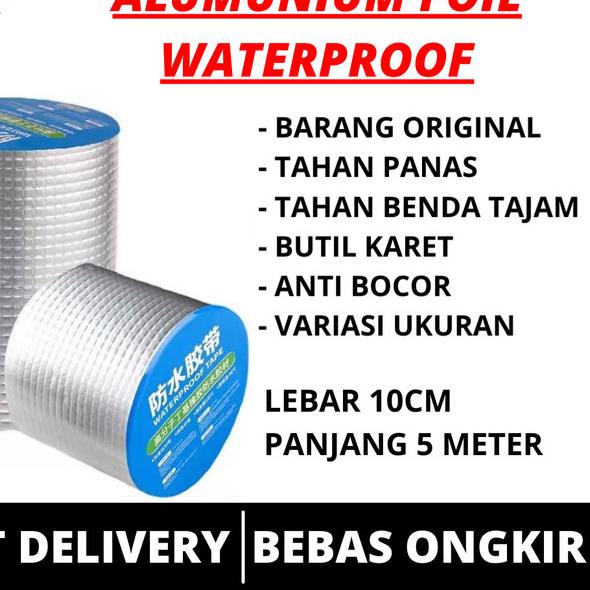 

Lakban Anti Bocor - Penambal Atap - Toren - Pipa Air Bocor Berkualitas