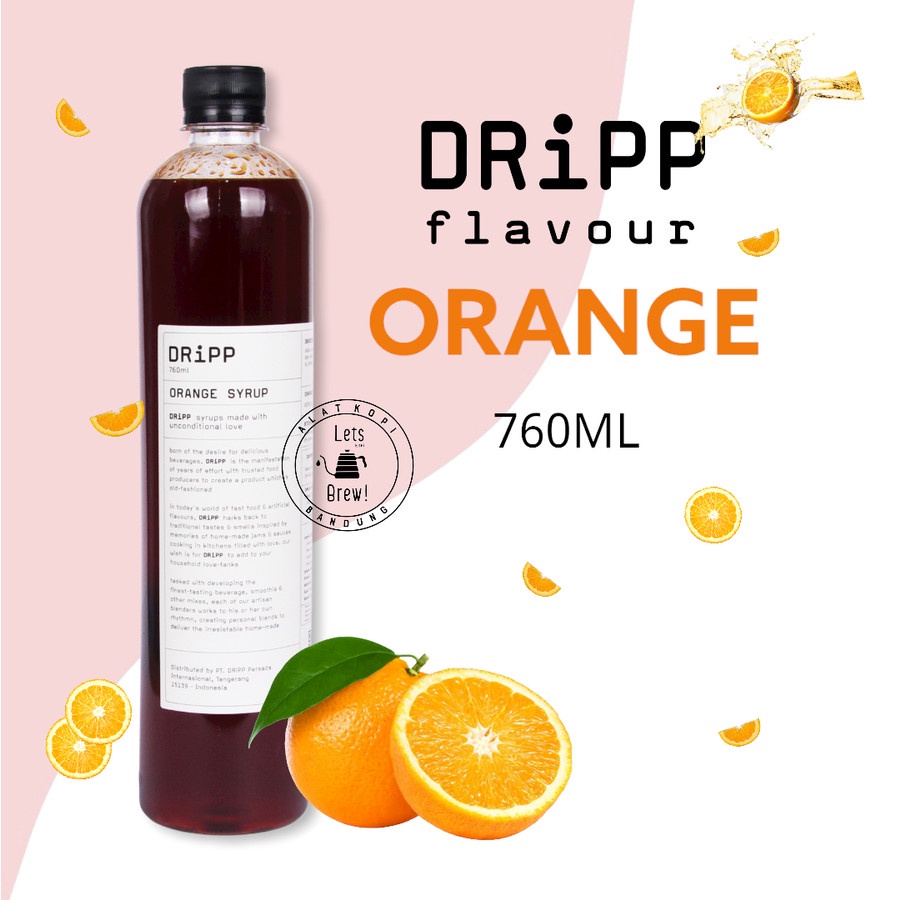 

Ay00! DRIPP Syrup 760ml Variant Buah-buahan,Bunga,Mojito / Sirup minuman