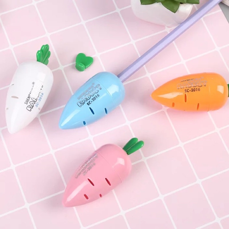 

Peraut Pensil Motif Wortel Rautan Karakter Wortel Carrot Pencil Shaperner rautan pensil unik rautan pensil motif wartel lucu