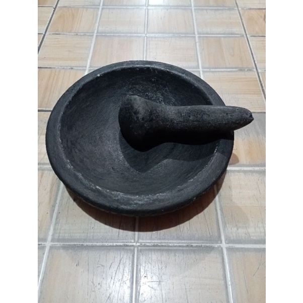 Cobek batu ukuran besar(3494)