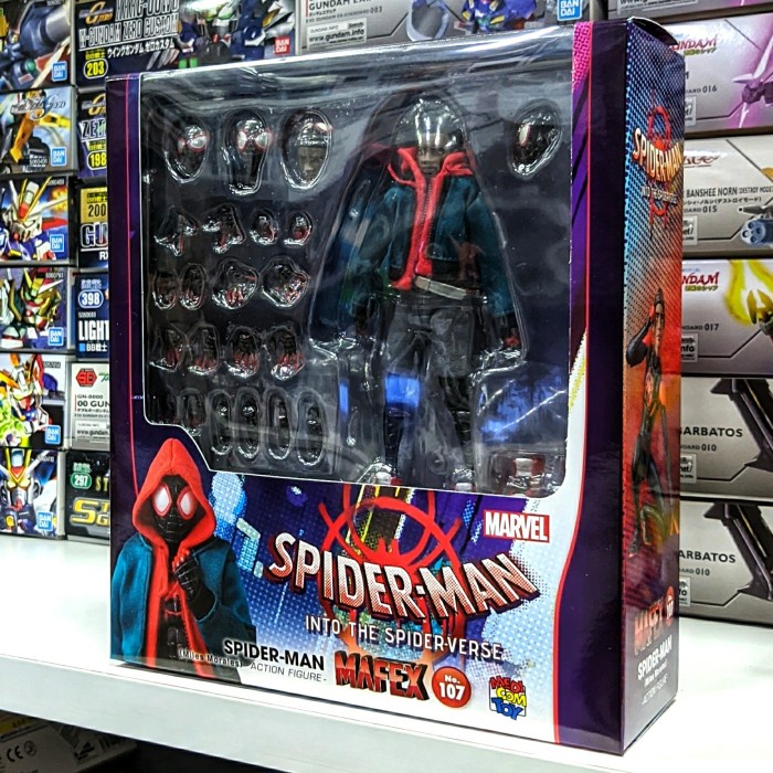Mafex 107 Spider Man SpiderMan Miles Morales Into The Spider Verse
