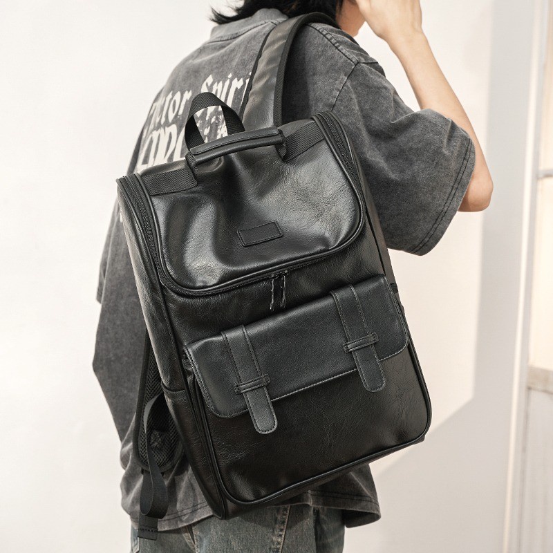 Tas Ransel Kulit Pria / Backpack Kulit Pria / Tas Kulit Pria (HOOK)