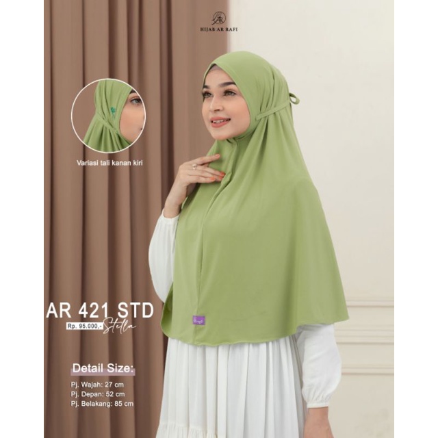 Ar 421 standard untuk dewasa dg aksen tali belakang daily terlaris