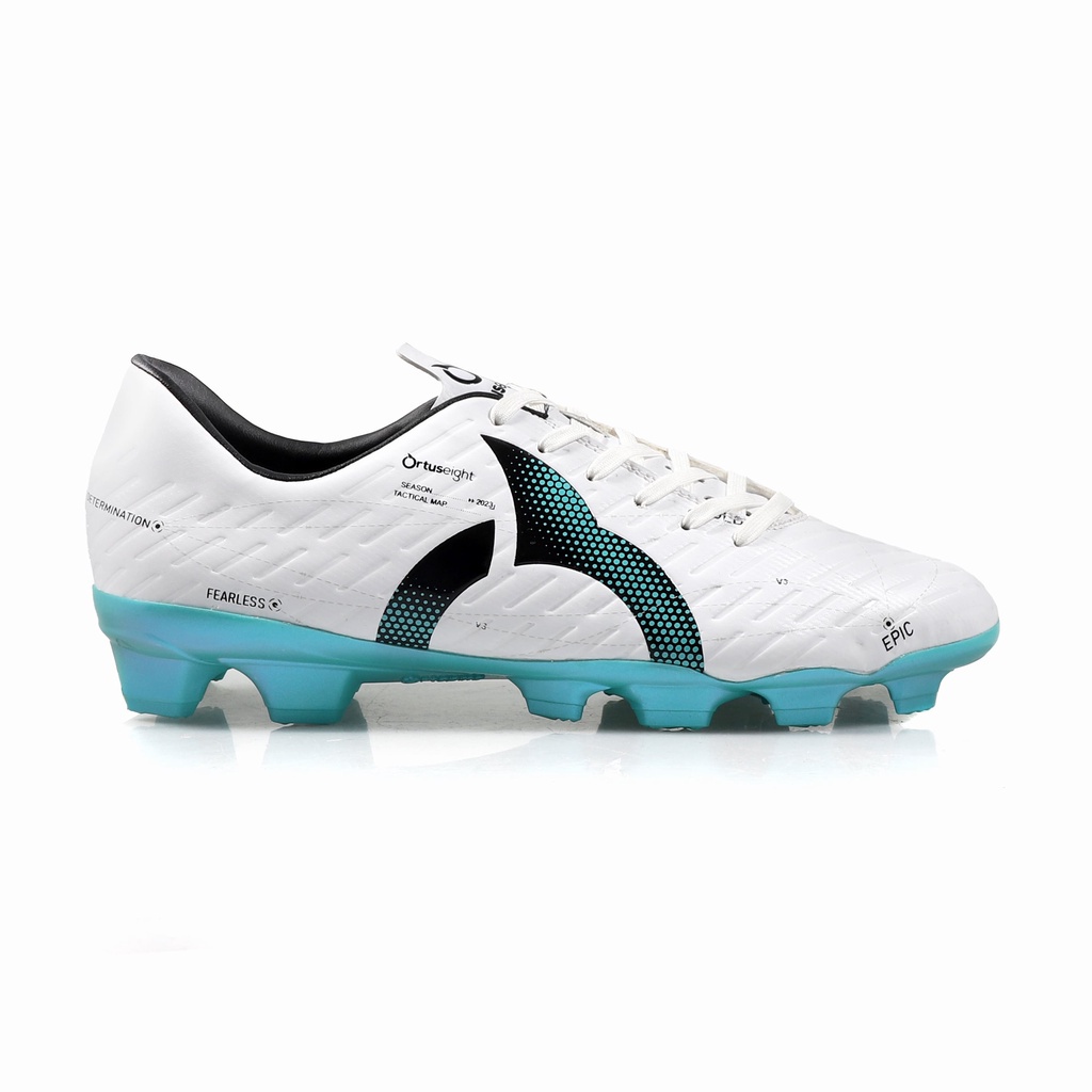 SEPATU BOLA ORTUSEIGHT FORTE SOLSTICE  FG - WHITE TEAL