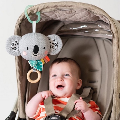 Taf Toys MUSICAL Kimmy Koala / Harry The Lion - Taftoys Mainan Gantung Bayi Musik Melody Soother Sensory Motorik