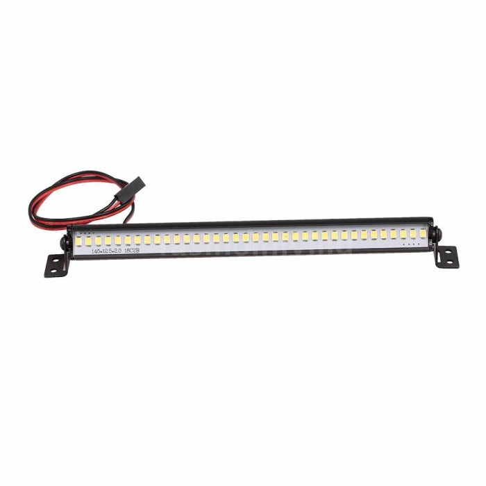 Lights roof 36 led lights led bar Rc axial scx10 rgt 1/10