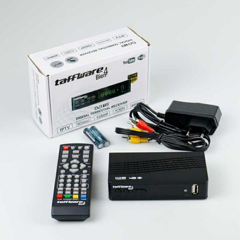 SET TOP BOX TAFFWARE BIEN4 Digital TV tuner  BoX H.264 DVB-T2