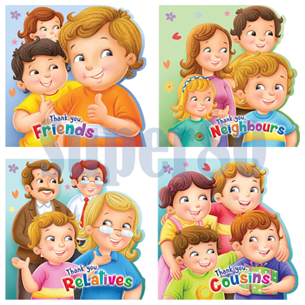 English Story Book Thank You Series Mind To Mind Buku Cerita Anak Bahasa Inggris