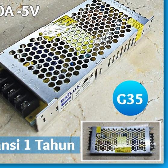 Power Supply 40A 5V Running Text Switching 40 Ampere 5Volt