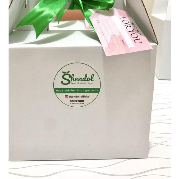 

Gift box shendol 6 botol