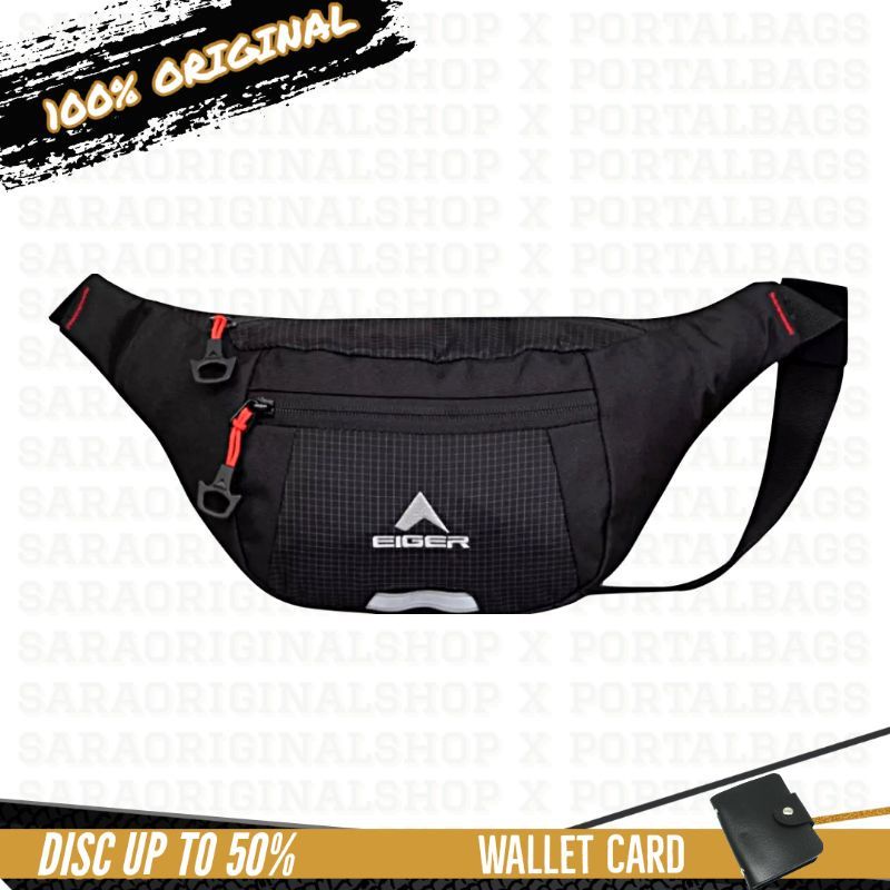 Eiger1989 Gradient L 1F Waistbag Tas Selempang