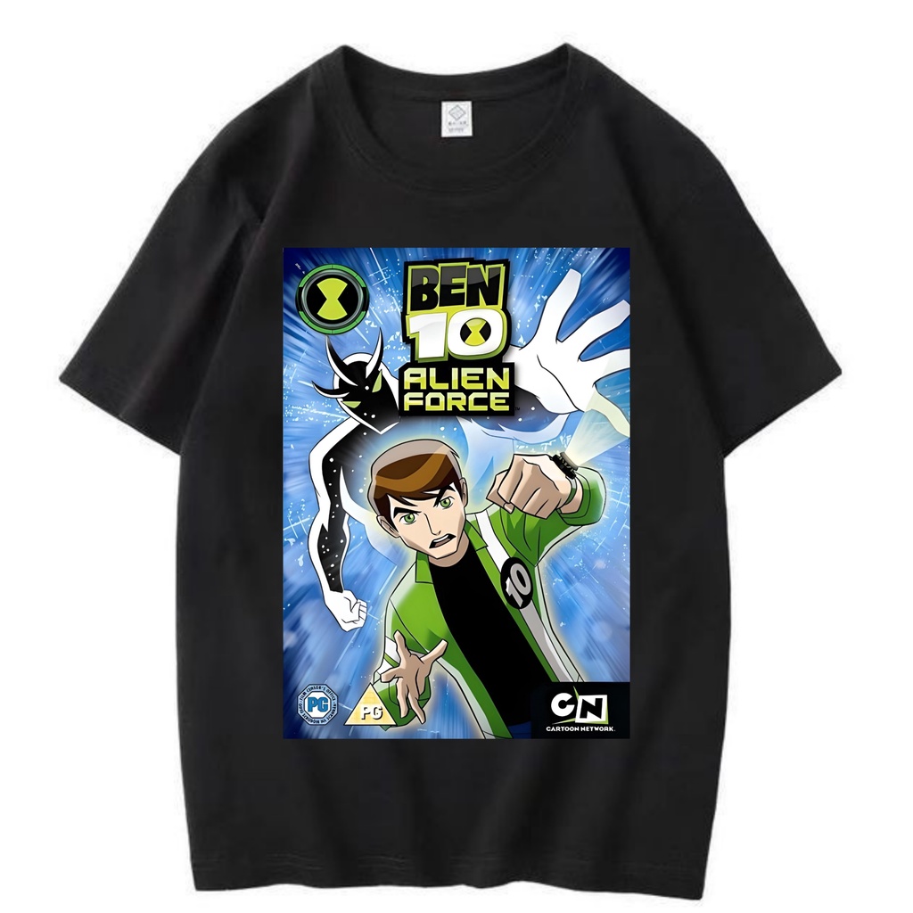 T SHIRT BEN 10 CARTOON NETWORK - KAOS BAJU FILM BEN 10 KARTUN TERLARIS TERMURAH