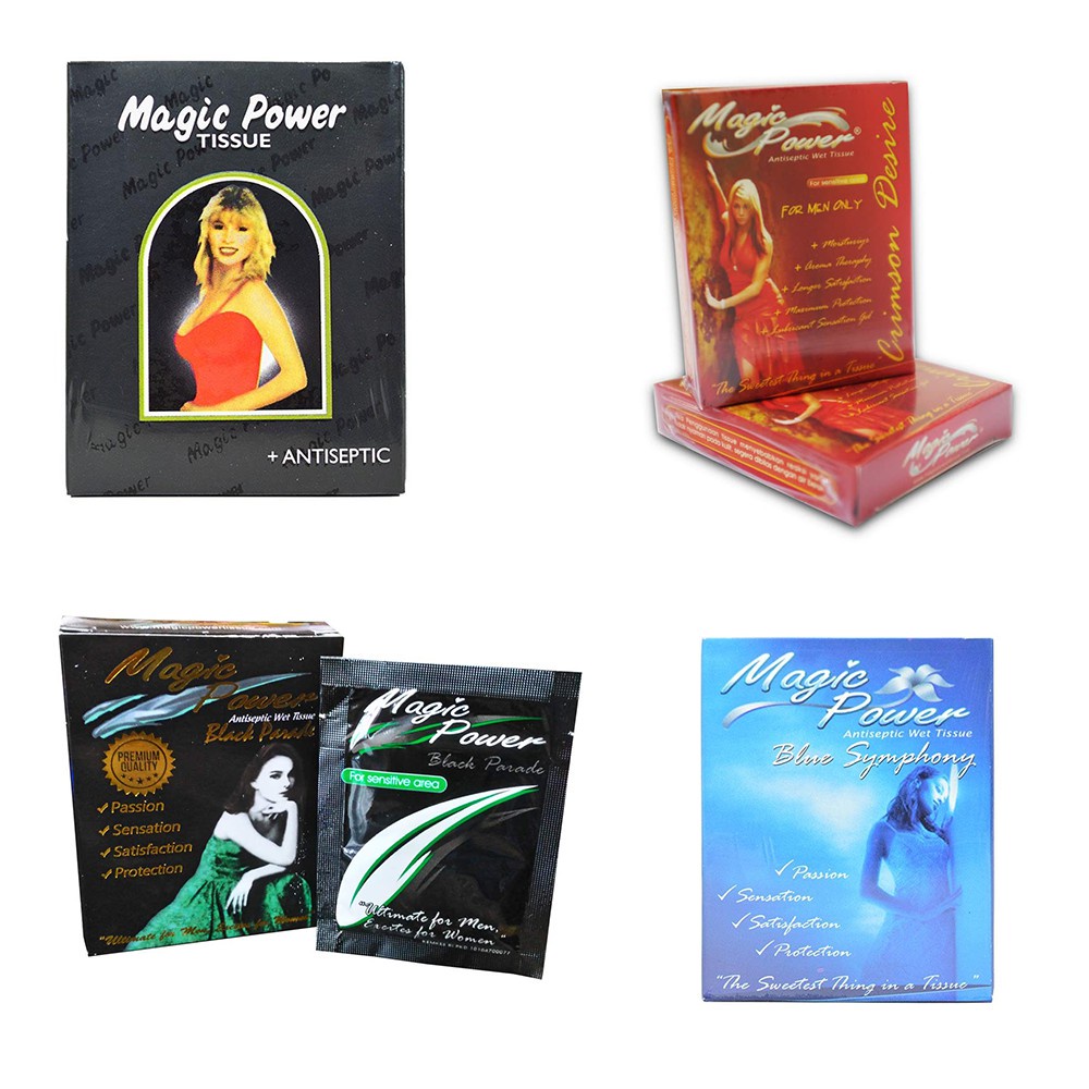 Magic Power Antiseptic Wet Tissue Tisu Magic Tahan Lama