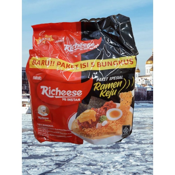 

mie richeese paket isi 5