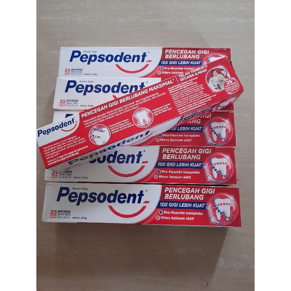 PEPSODENT PENCEGAH GIGI BERLUBANG 225GR