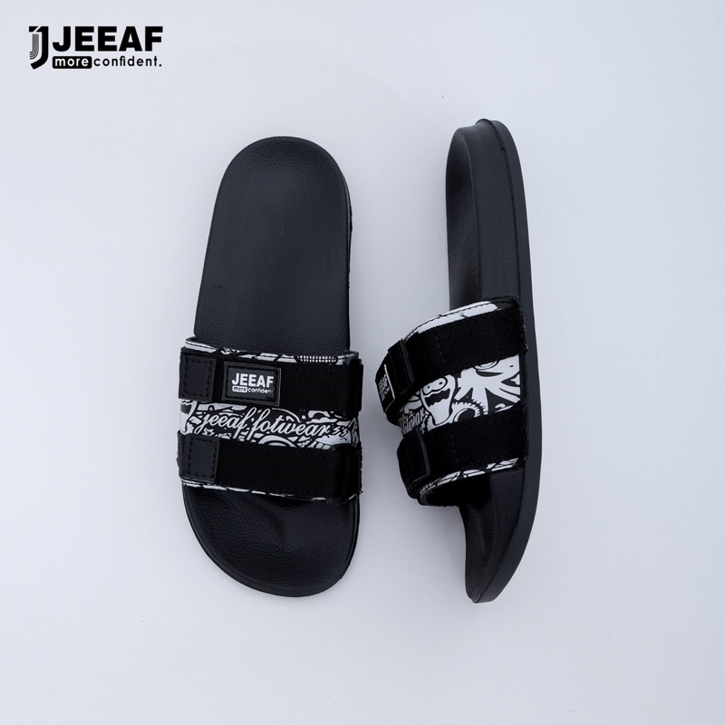JEEAFFOOTWEAR sandal pria sllip on rules JFKR doodle original brand