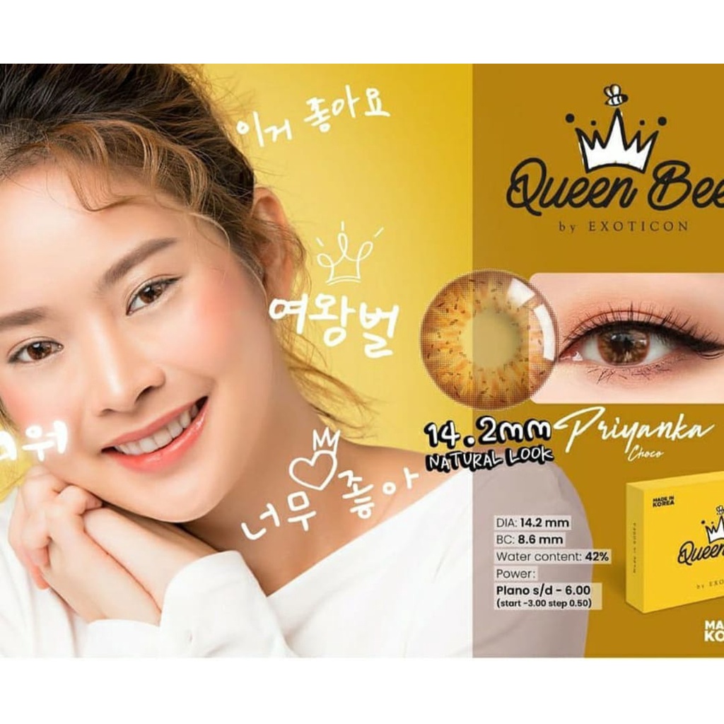 SOFTLENS QUEENBEE BY EXOTICON (NORMAL ONLY)