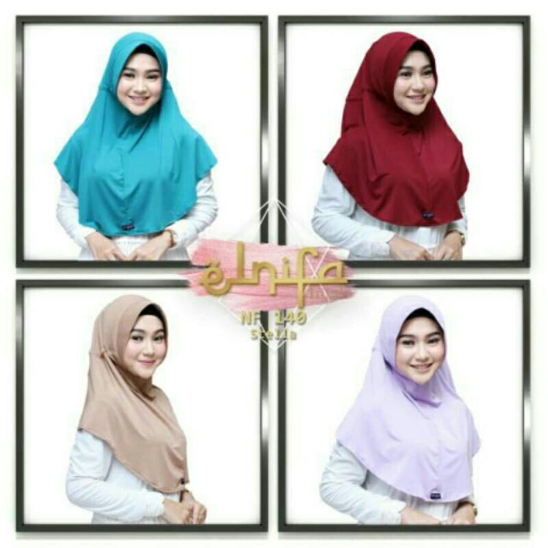 READY JILBAB INSTAN ELNIFA SERUT JOKOWI DARI ELNIFA
