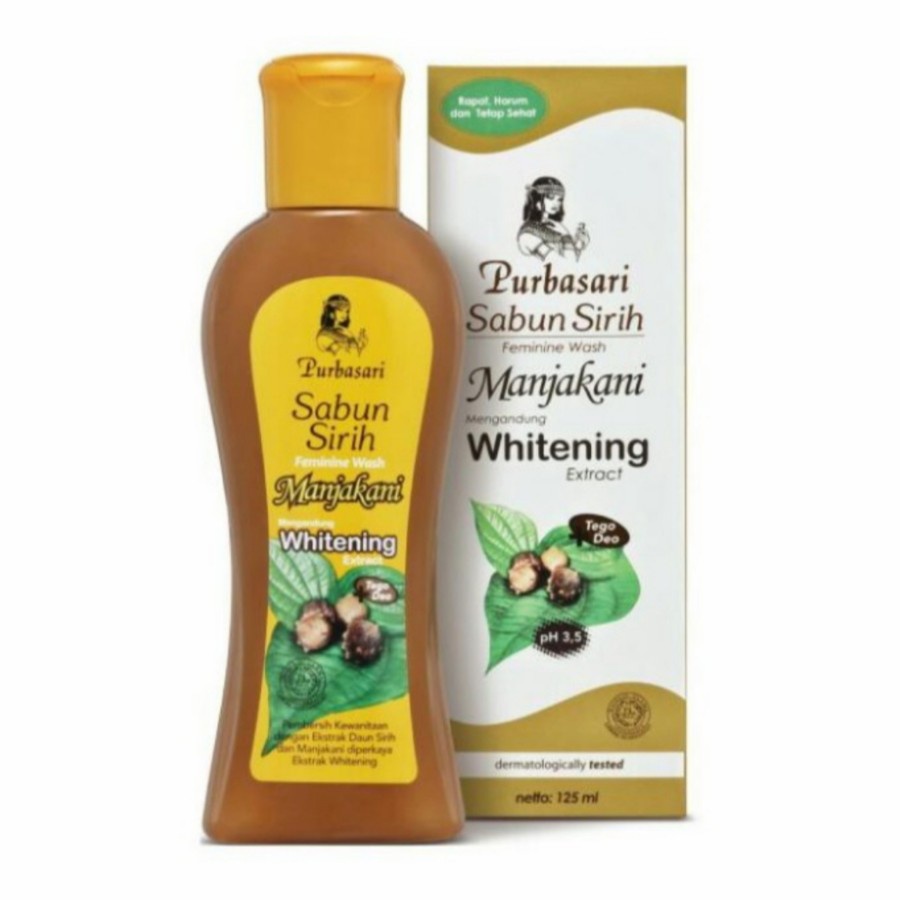 Sabun sirih PURBASARI natural 125 ml/sabun pembersih kewanitaan