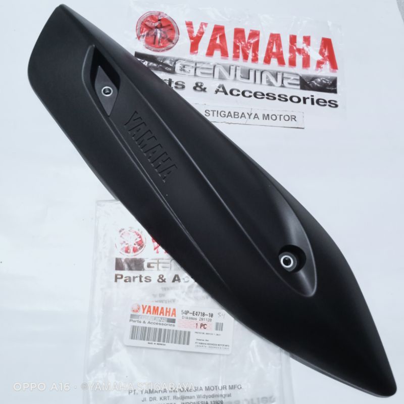 tameng knalpot Mio j cover knalpot soul GT tutup kenalpot Fino 125 fi pelindung knalpot Mio gt tamen