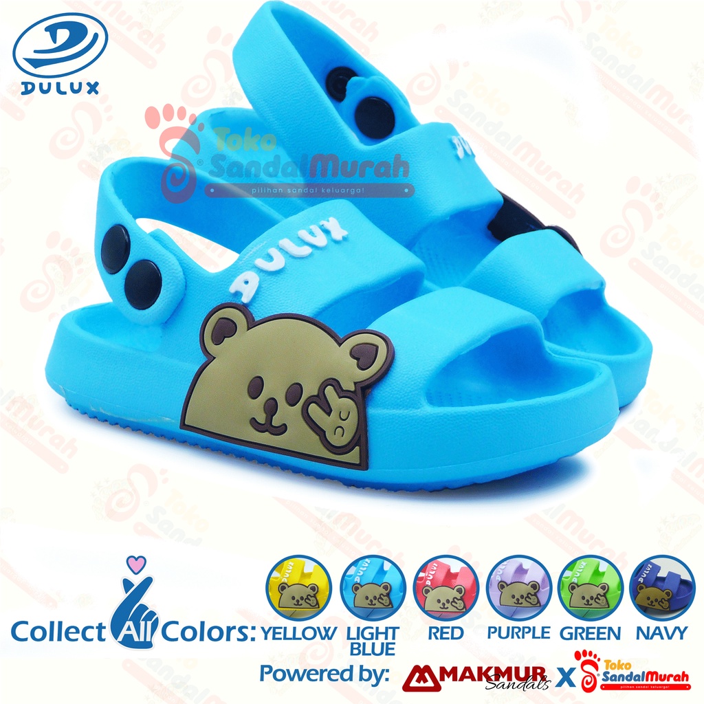 Toko Sandal Murah - Sandal Slop Beruang Tali Belakang  Sandal Slop Anak Perempuan Motif Lucu - Sandal Slop Anak Perempuan Motif Lucu - Sandal Slop Anak Cantik Nyaman dan Empuk [TK Sendal Murah LDS 04 A M 391BN]