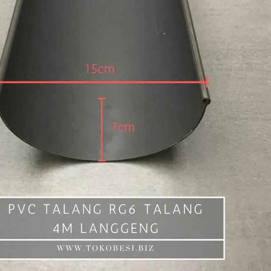 PVC Talang RG6 talang 4m Langgeng
