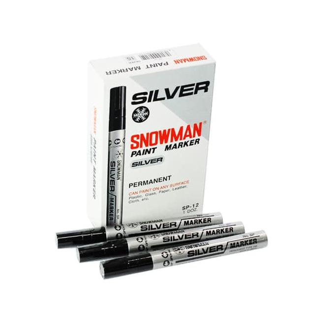 

➫ Spidol Permanen Paint Marker Snowman Besar GP / SP / WP ノ