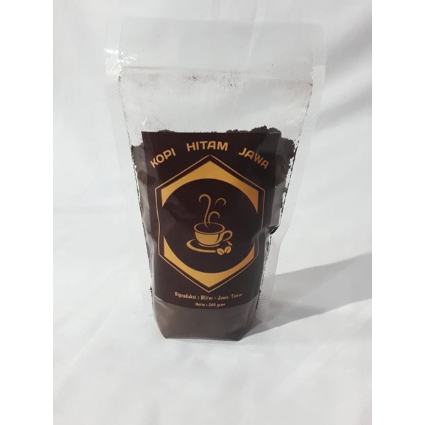 

Bubuk Kopi Hitam Jawa