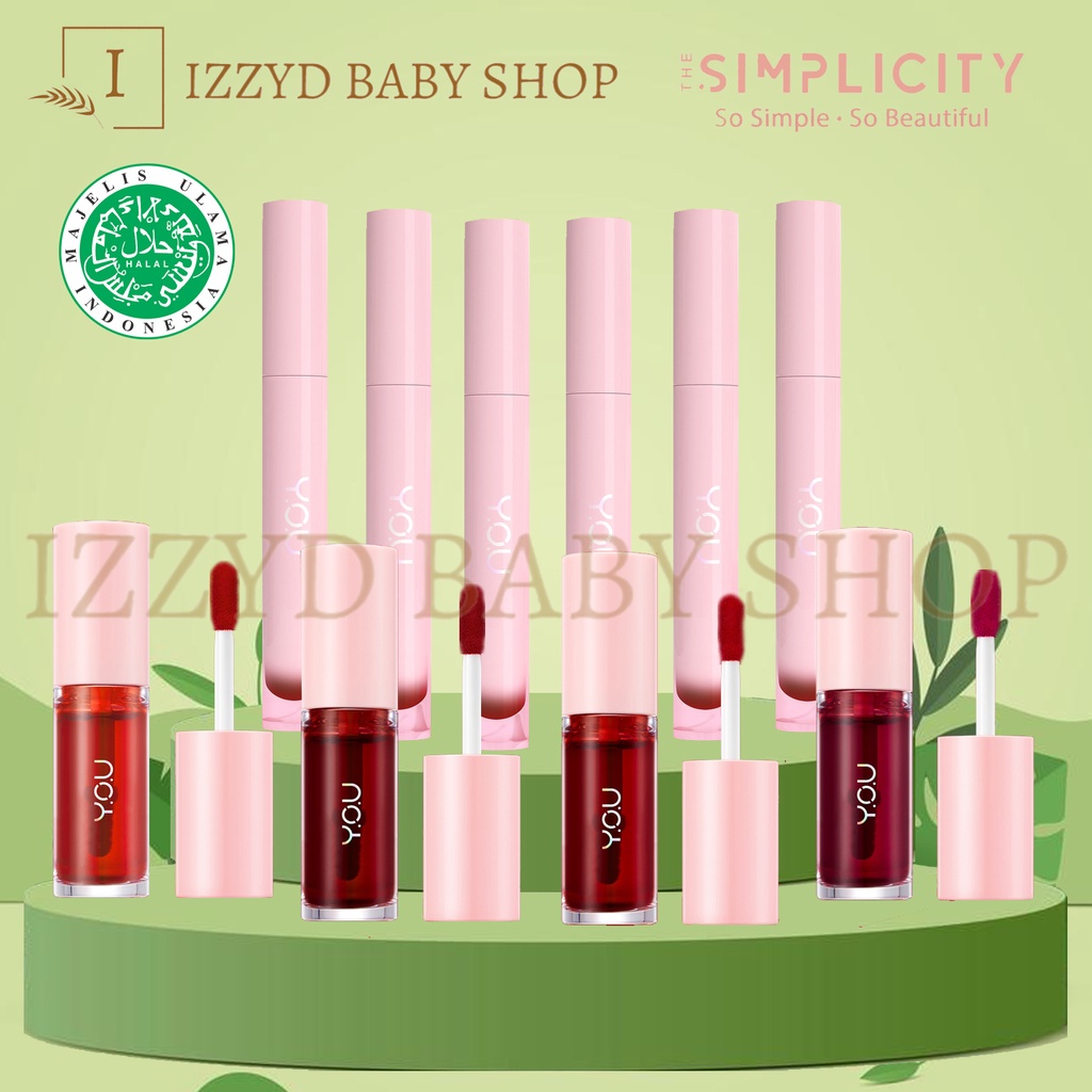 ❣️Izzyd❣️ The Simplicity lip tint / cotton lip clay |CC Cushion|Eyeshadow Quad Dare|simplycity lip tint liptint simplicity |eyeshadow|eyebrow|bedak|compact|tabur|lipstik you