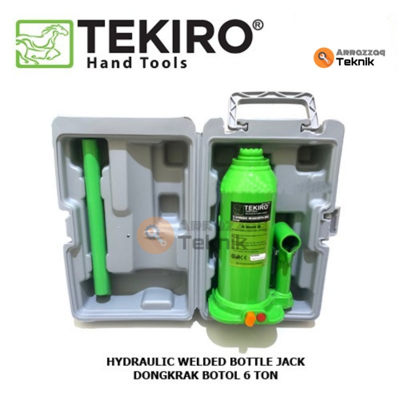 TEKIRO Dongkrak Botol 6 Ton / Hydraulic Jack Tekiro 6T /Dongkrak Mobil