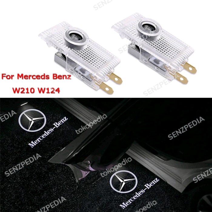 LAMPU LED PINTU MOBIL MERCEDES BENZ W210 W124 W639 VITO VIANO SPRINTER