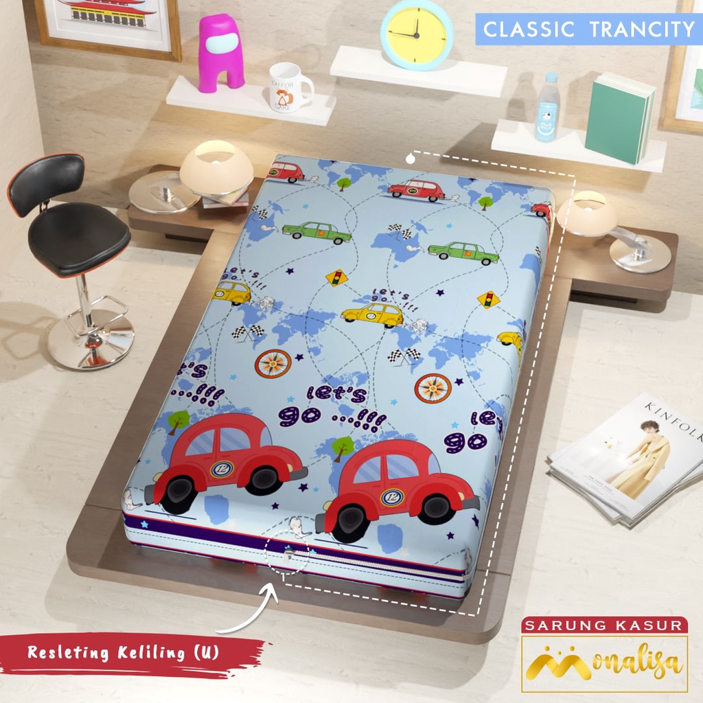Monalisa Premium Sarung kasur Uk 90/100/120 T 15/20 - Classic Trancity