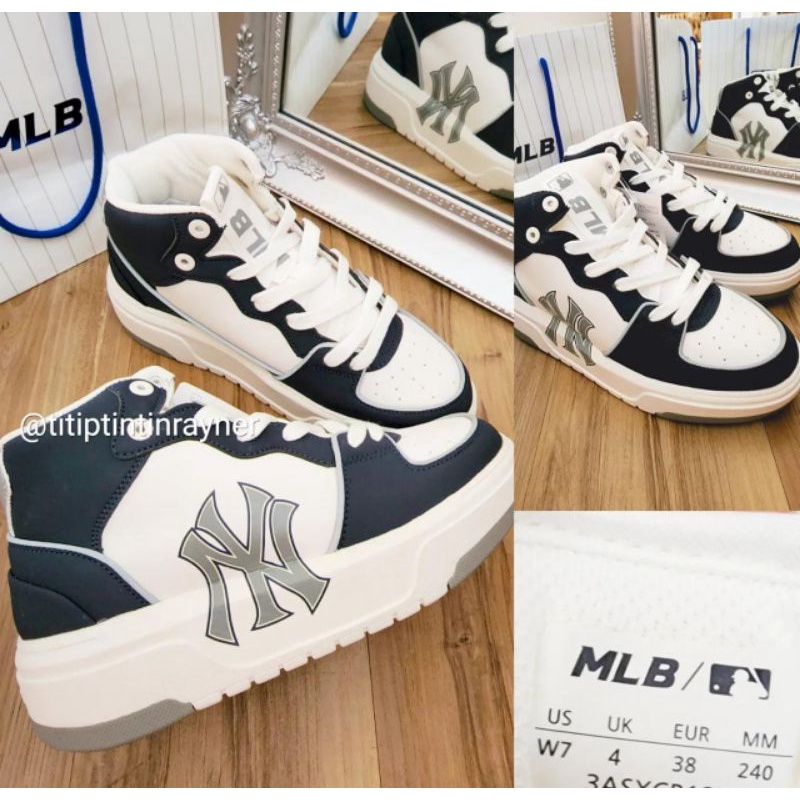 SNEAKERS MLB KOREA NY BLUE WHITE