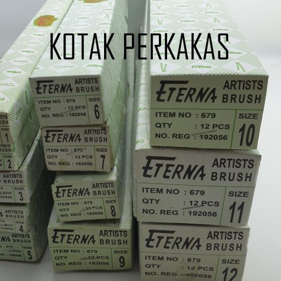 

Kuas Lukis ETERNA nomor 12 per 1 lusin